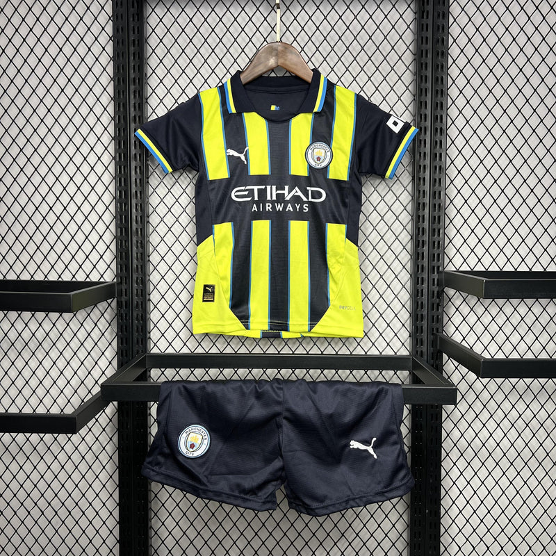 Kit Infantil - Manchester City Fora