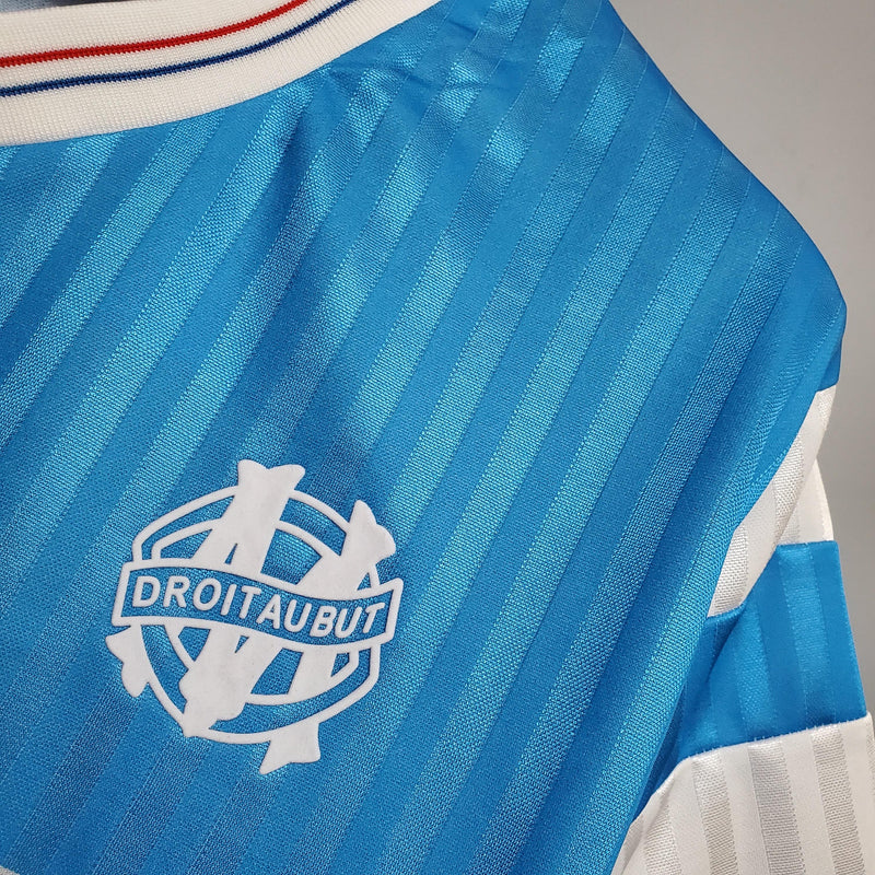 Olympique de Marseille - Retro - 90 - Fora