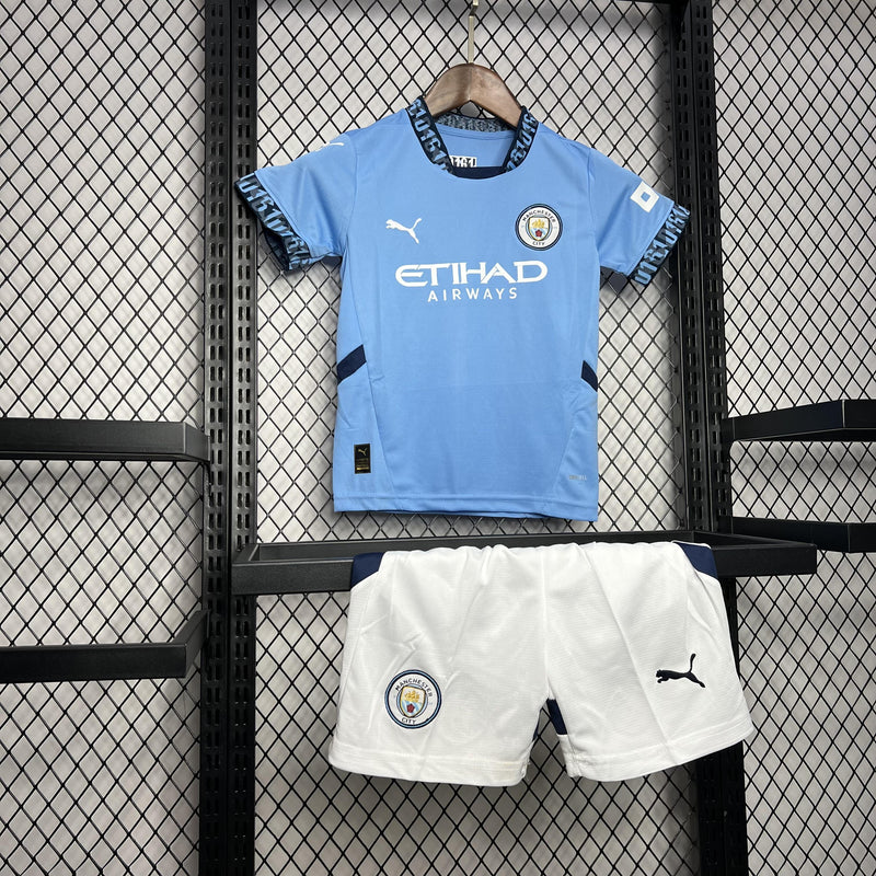 Kit Infantil - Manchester City Casa