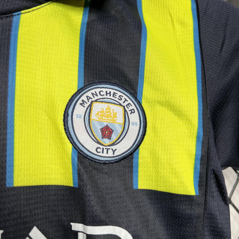 Kit Infantil - Manchester City Fora