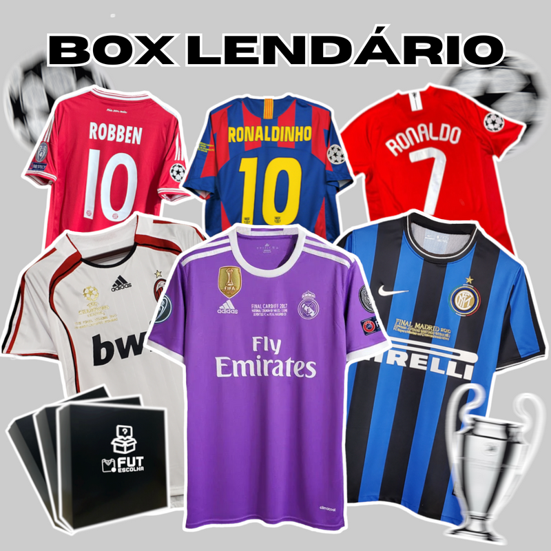 Box Retrô - Lendário