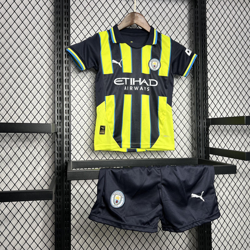 Kit Infantil - Manchester City Fora