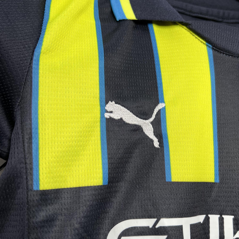 Kit Infantil - Manchester City Fora