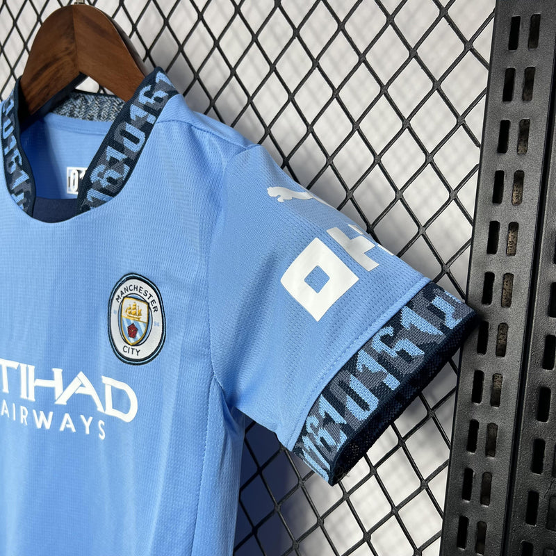 Kit Infantil - Manchester City Casa