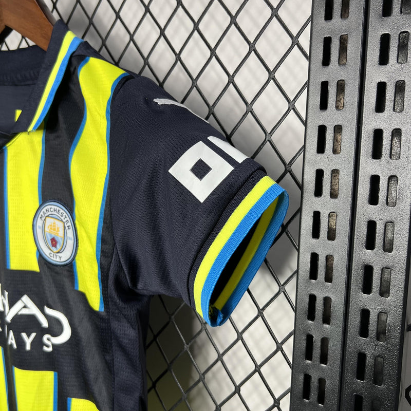 Kit Infantil - Manchester City Fora