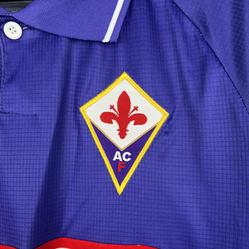 Fiorentina - Retro - 98 - Casa - Manga longa